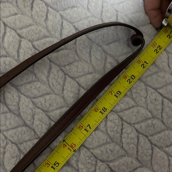 Michael Kors Quilted Burgundy Mini Bag - Picture 8 of 8